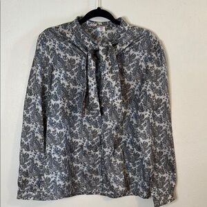 Vintage Koret Paisley Blouse Sz 14